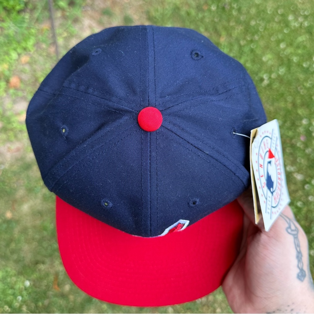 Early 90’s Cleveland Indians Chief Wahoo Snapback - Picture 5 of 8